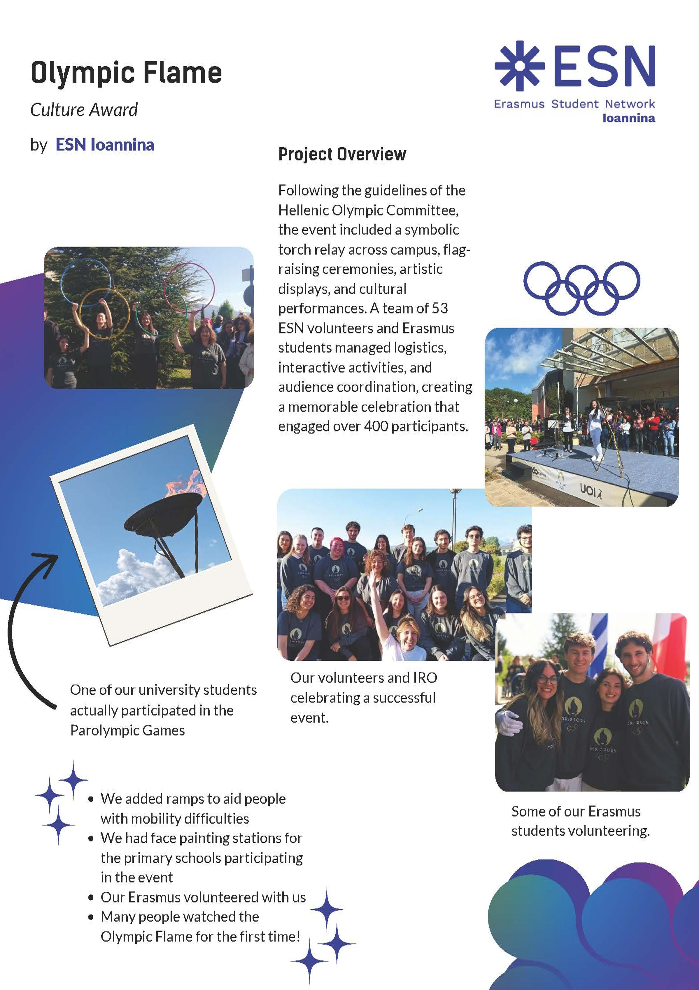 Culture Award 1st Place